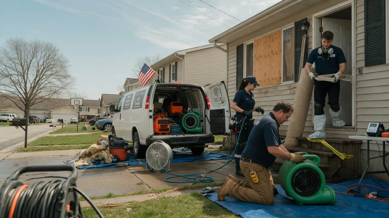Water Damage Restoration in Irvine, KY near me